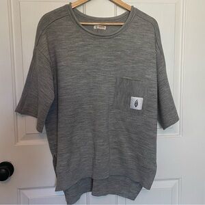 NWOT Free People FP Movement short sleeve sweater